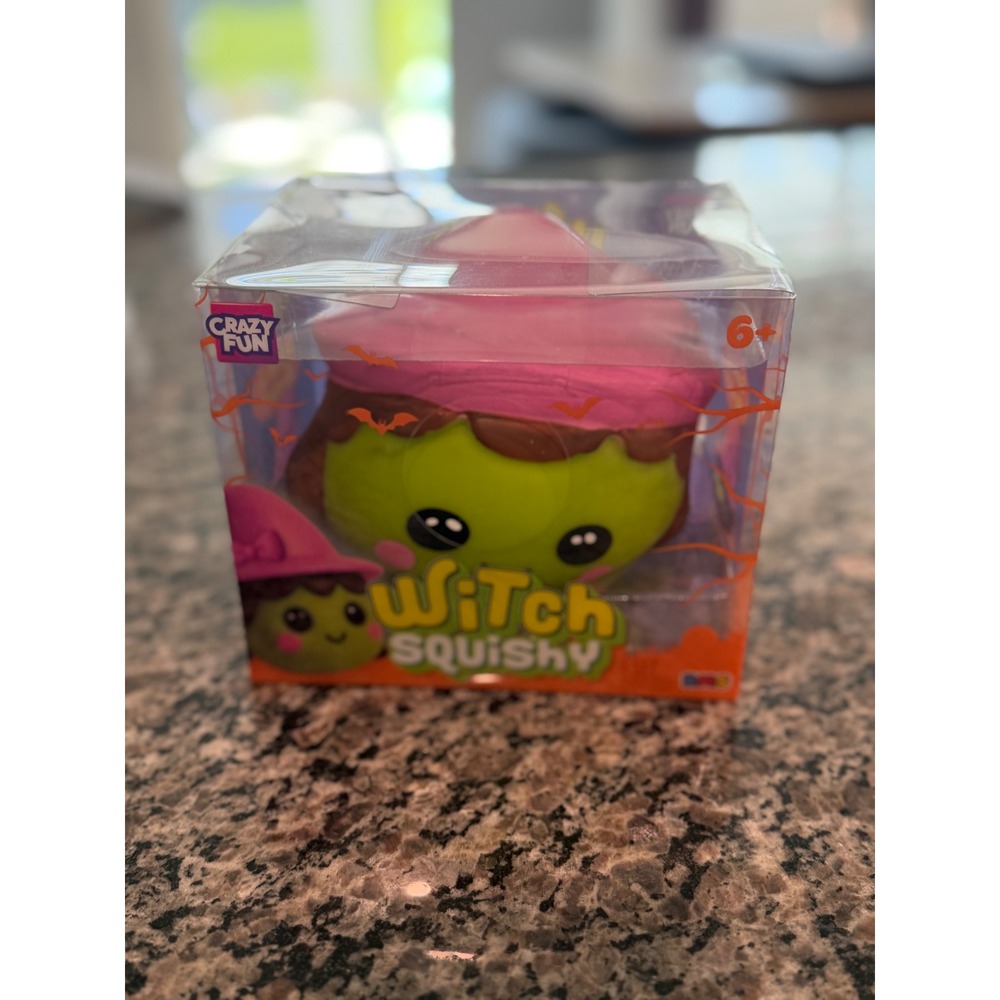 Jumbo Crazy Fun Witch Squishy Squish Halloween NEW RMS